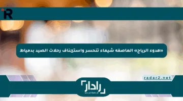 «هدوء الرياح» العاصفة شيماء تنحسر واستئناف رحلات الصيد بدمياط